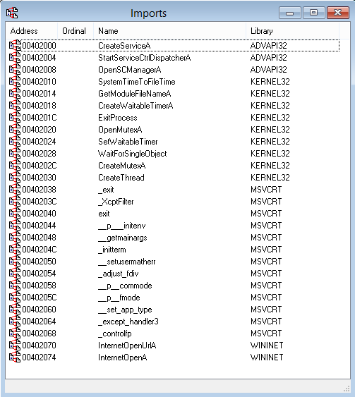 Imports with IDA Pro