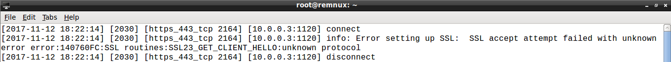 SSL/TLS handshake fails